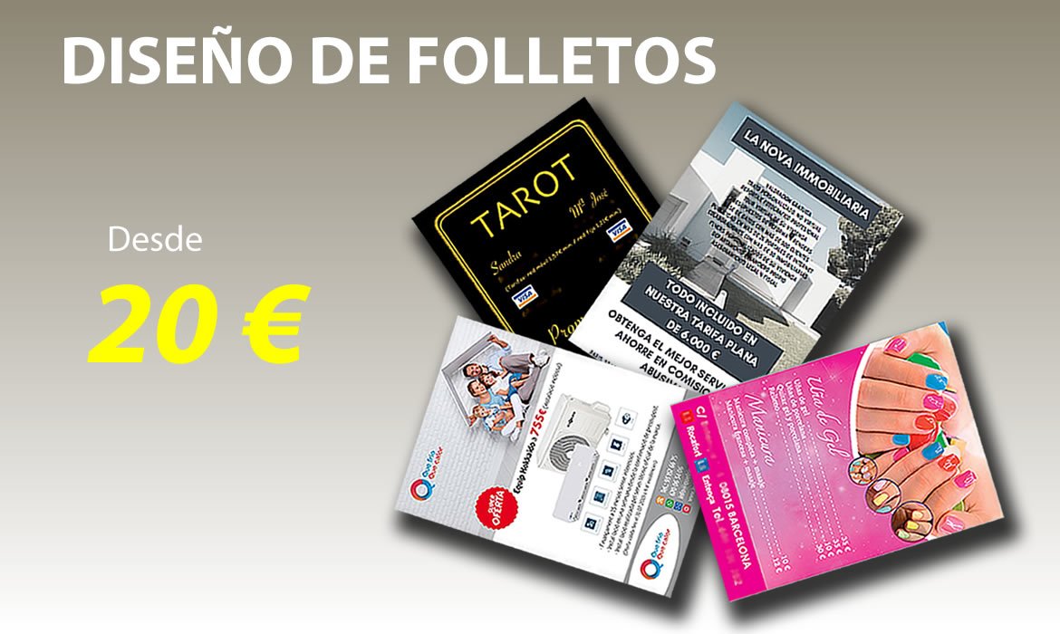 diseño de folletos publicitarios